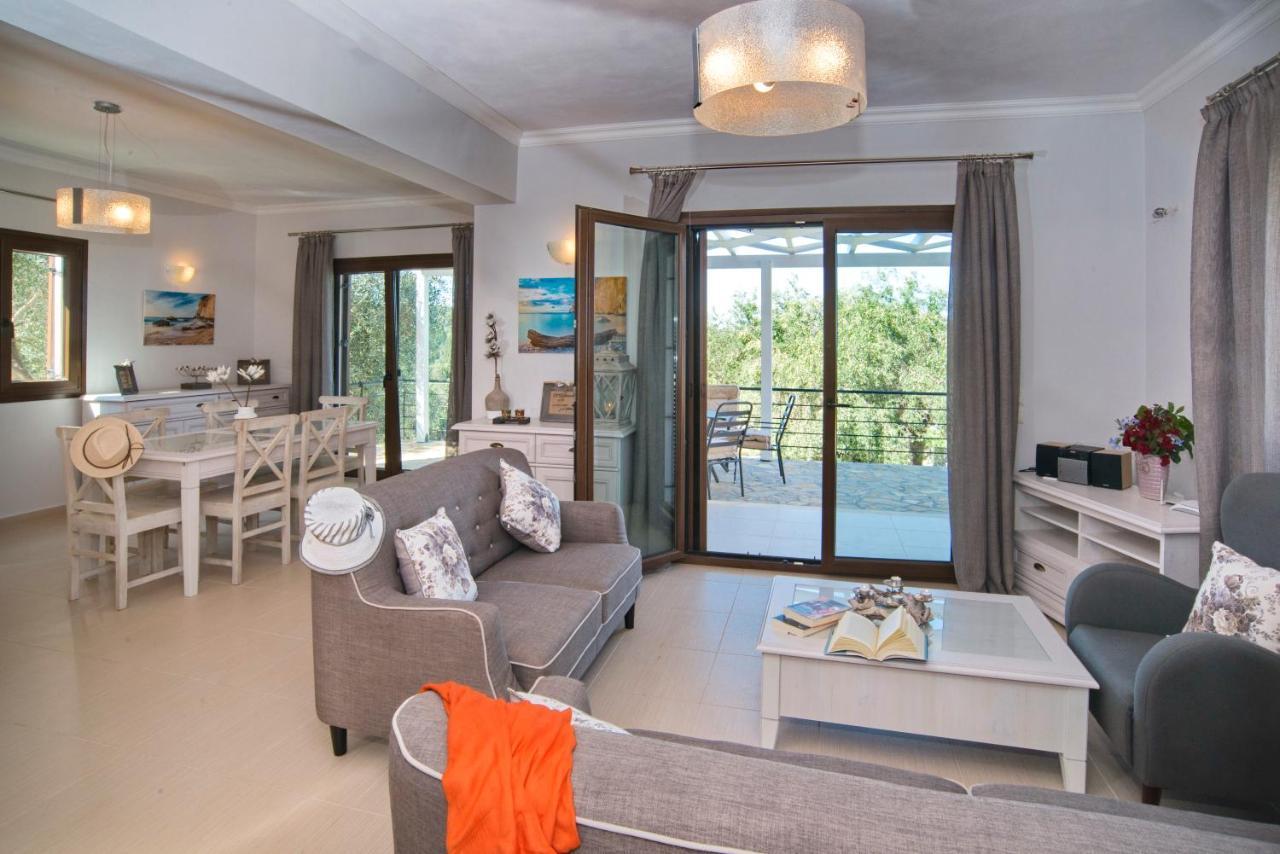 Villa Bougarini Haven Family Villa Rock Pool Oasis Ieromonachos Bagian luar foto