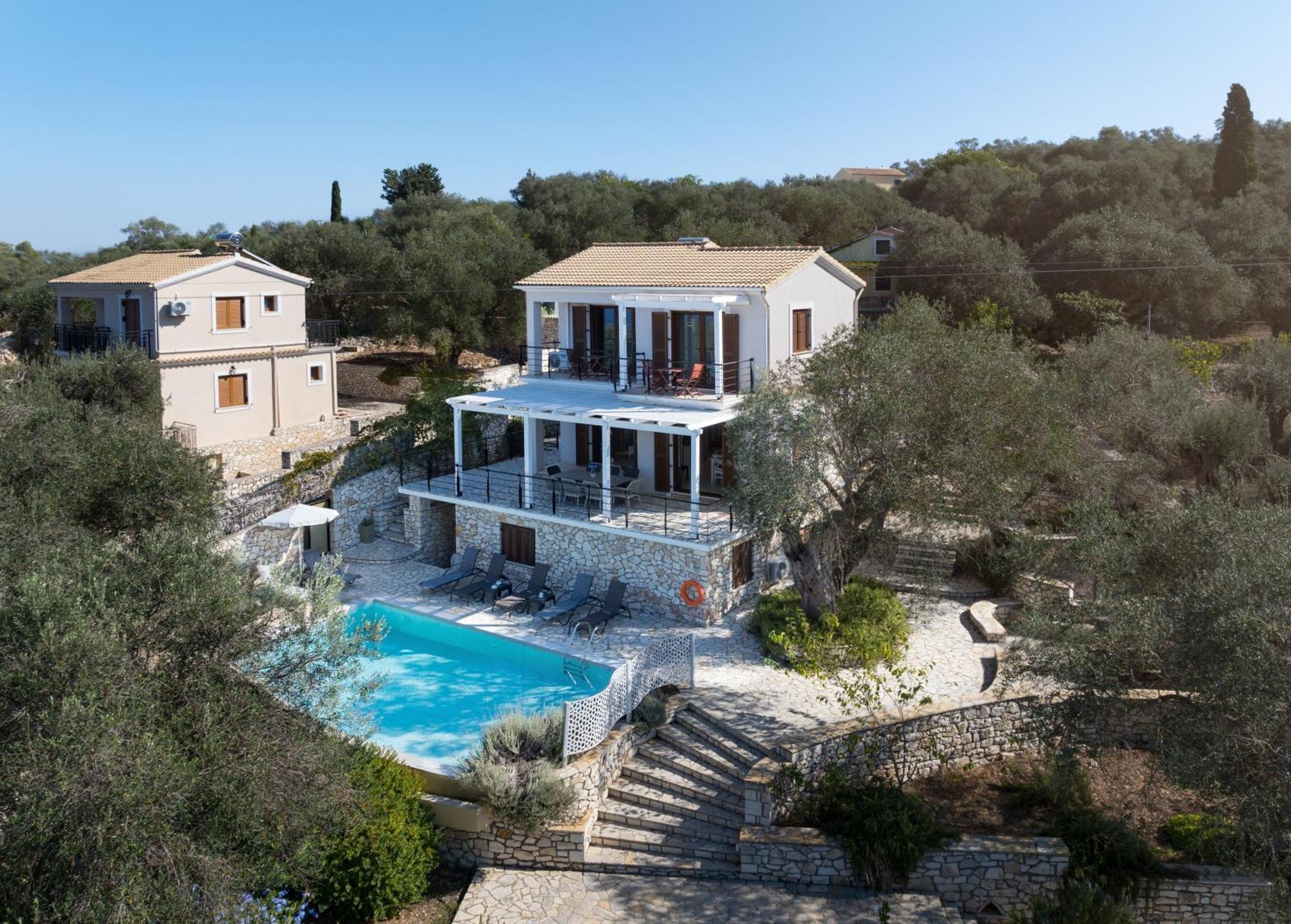 Villa Bougarini Haven Family Villa Rock Pool Oasis Ieromonachos Bagian luar foto