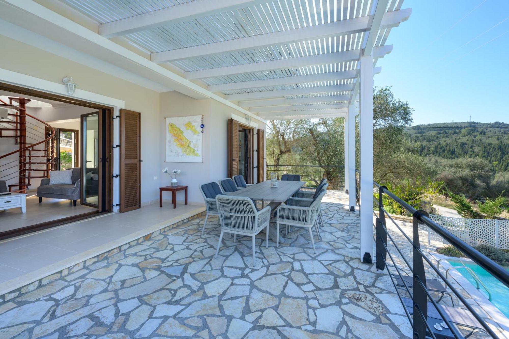 Villa Bougarini Haven Family Villa Rock Pool Oasis Ieromonachos Bagian luar foto