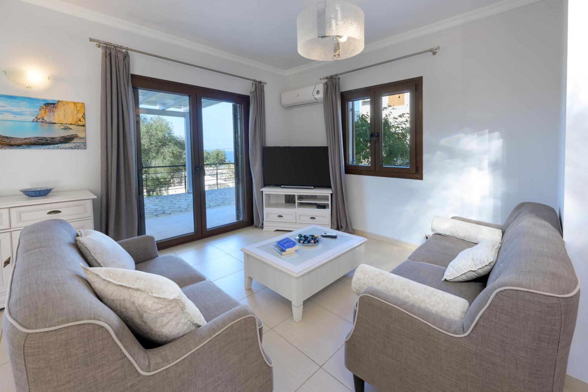 Villa Bougarini Haven Family Villa Rock Pool Oasis Ieromonachos Bagian luar foto